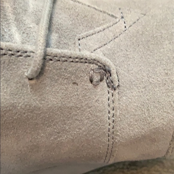 Gray Toms wedge boots size 7 - Picture 6 of 8